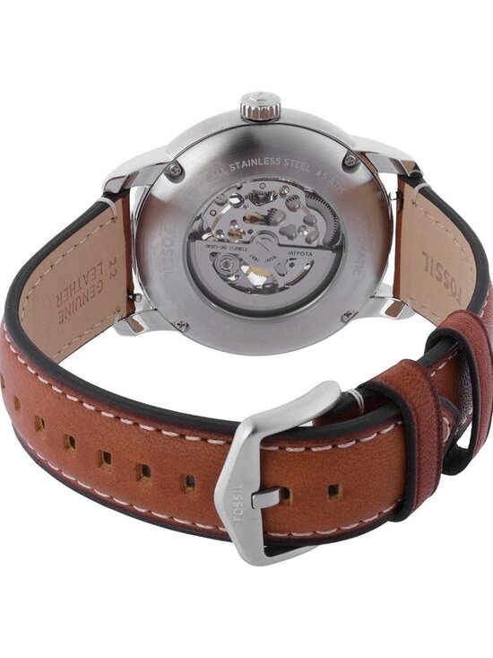 NWT Fossil Heritage Automatic Blue Dial Men\'s Watch